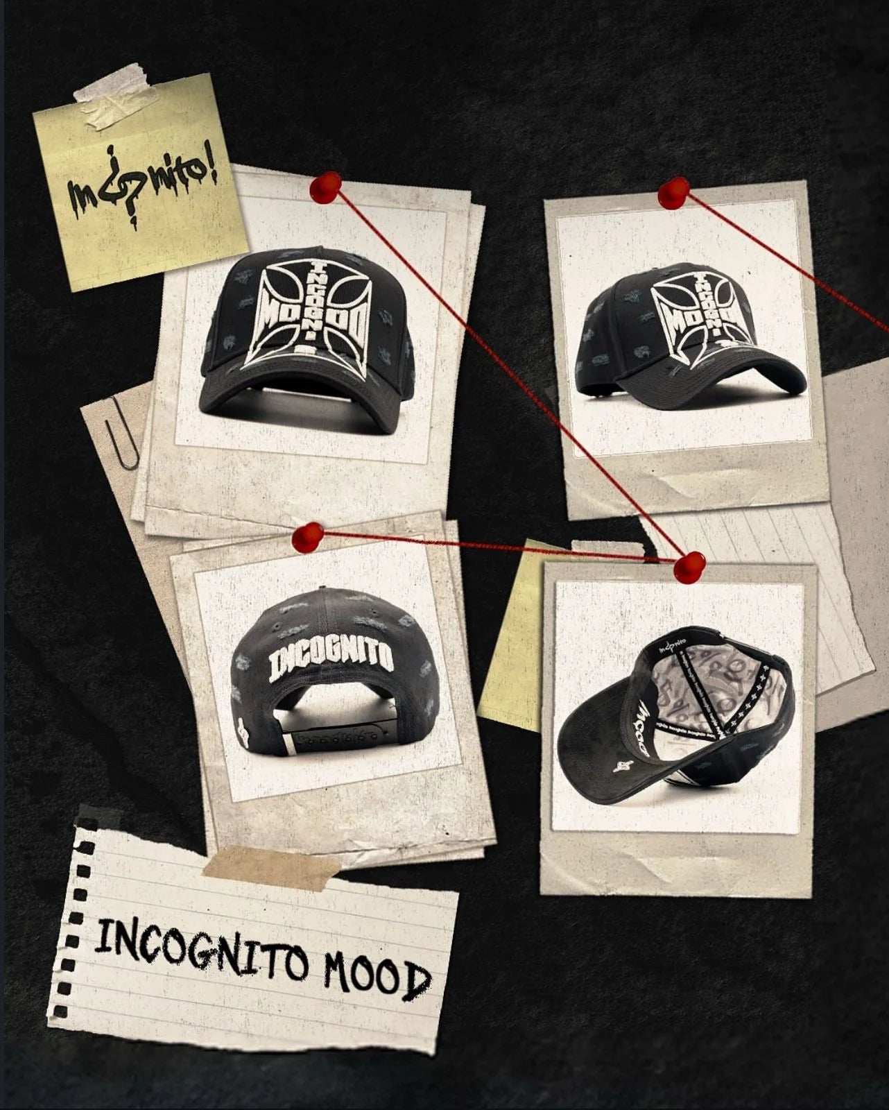 Gorra Incognito "INCOGNITO
MOOD"